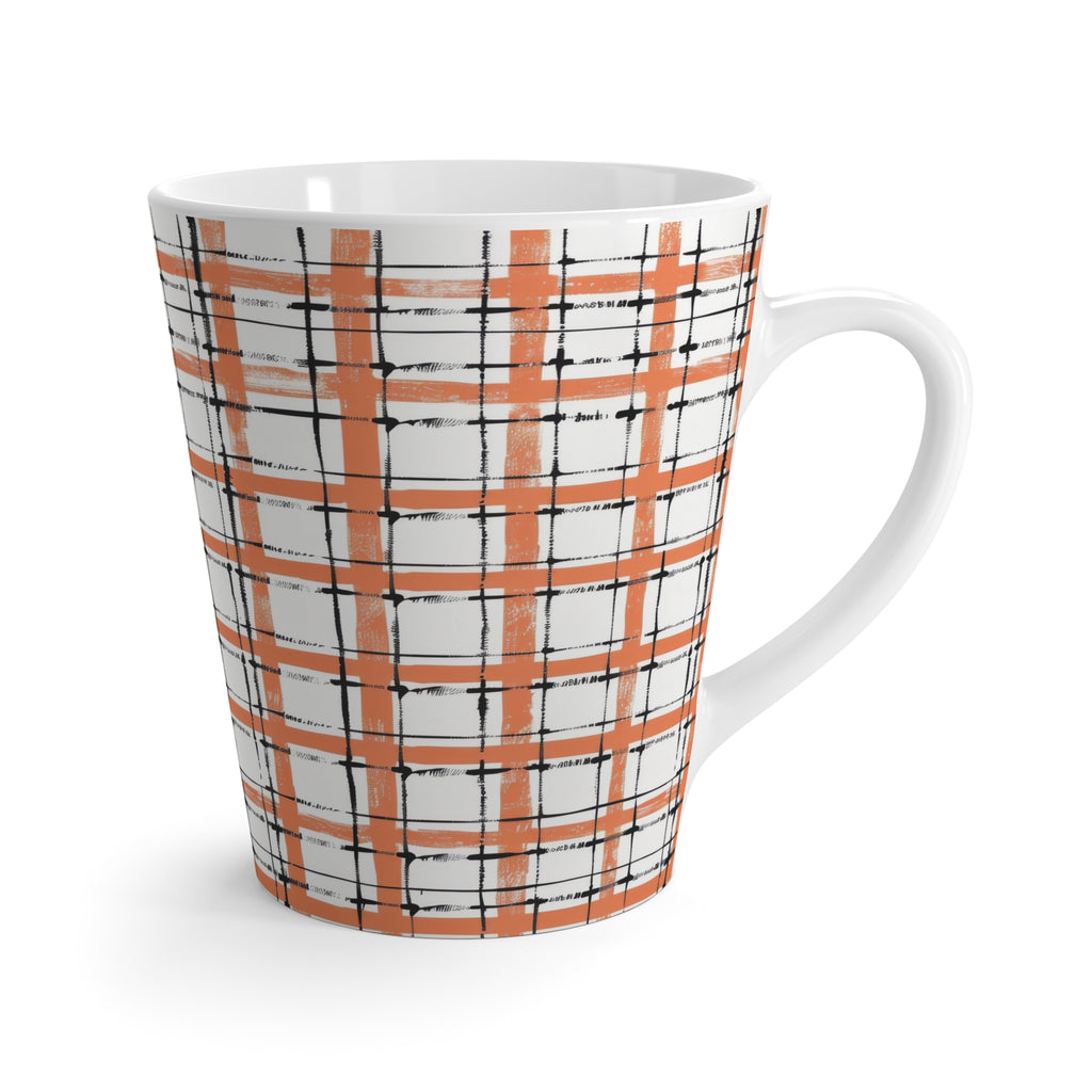 Fall Vibes Latte Mug - Dead Inside But Spiced, Funny Halloween Coffee Cup, Cozy Kitchen Decor, Fall Autumn, Pumpkin Spice Mug