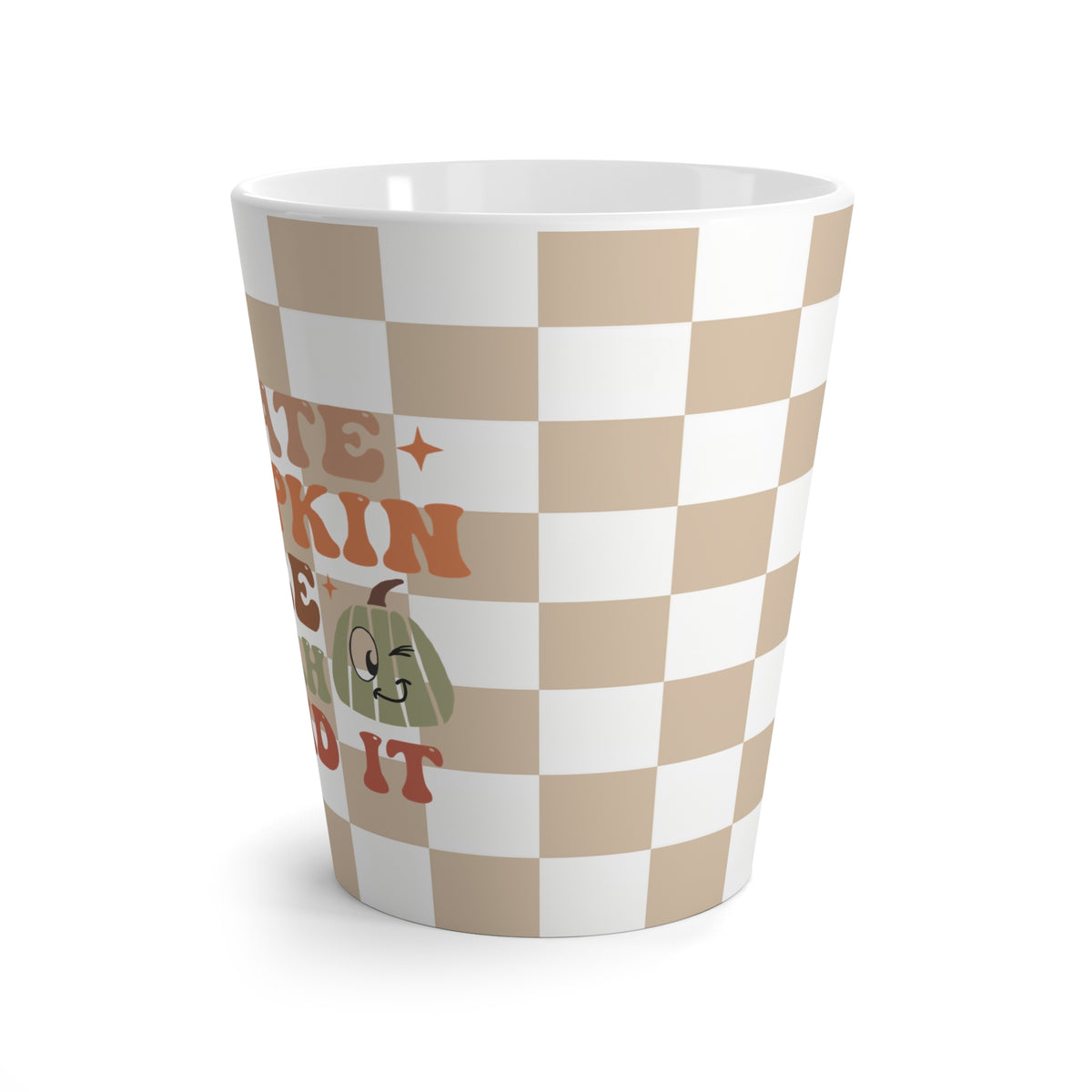 Fall "I Hate Pumpkin Spice" Latte Mug, Funny Autumn Coffee Cup,