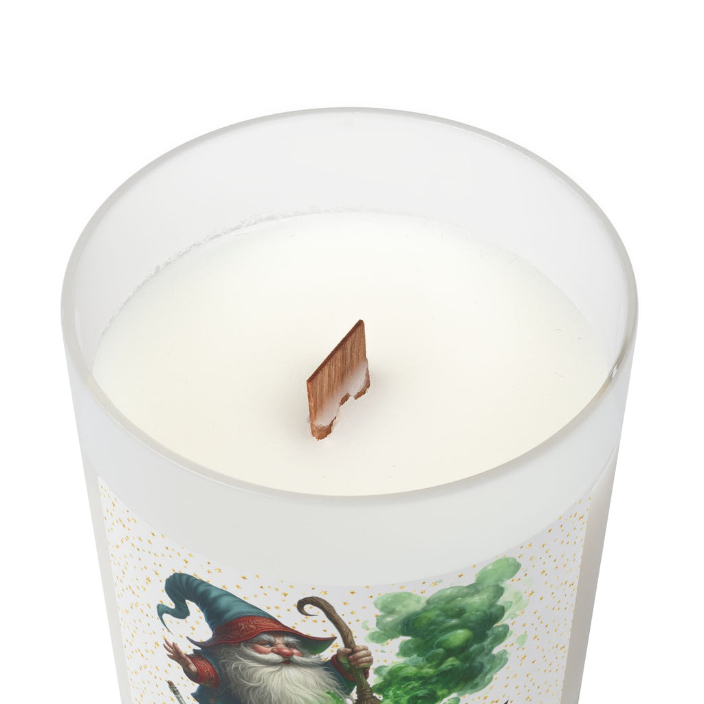 Halloween Green Gnome & Cauldron 11 oz Candle, Cozy Home Decor, Perfect for Fall, Halloween, Unique Gift, Aromatherapy
