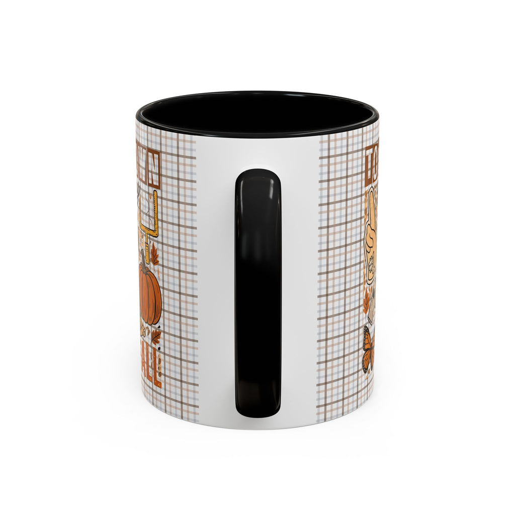 Fall Touchdown Coffee Mug - Perfect for Football Lovers, Autumn Decor, Tailgating, Gift for Him or Her, Cozy Beverage Holder