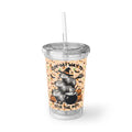 Funny Capybara Halloween Double-Wall Acrylic Cup, Fall Drinkware, Cute Capybara Tumbler, Trick or Treat Mug