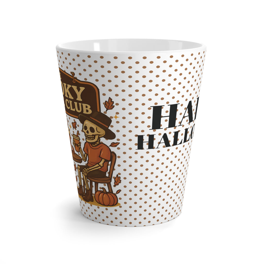 Spooky Coffee Club - Latte Mug for Coffee Lovers | Cute Funny Halloween Design