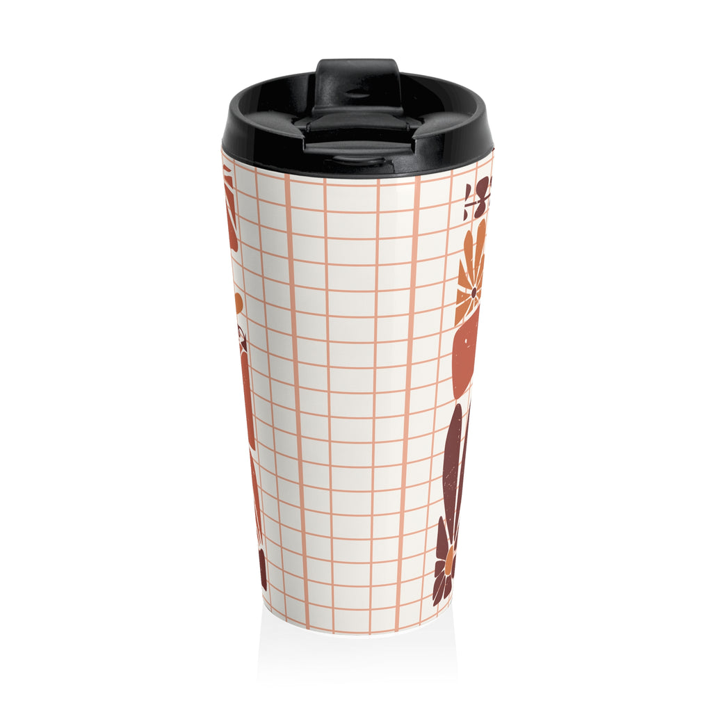 Inspirational "I Will Praise Him in Every Season" Floral Travel Mug -  Travel Coffee Cup, Bible Verse Mug, Christian Gift, Faith-Based Mug