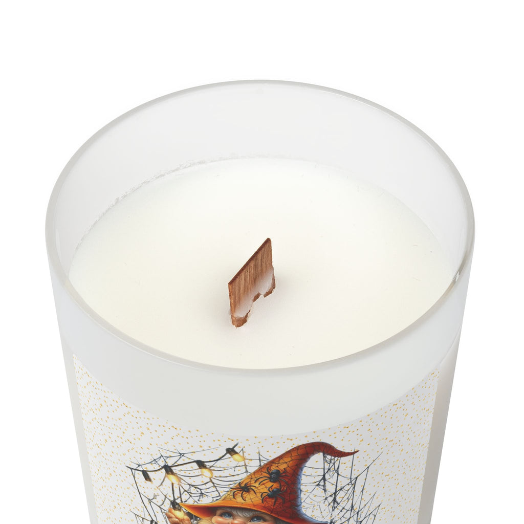 Whimsical Halloween Gnome Spider 11oz Candle, Decorative Candle, Autumn Decor, Pumpkin Candle, Gnome Candle, Unique Home Gift