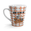 Fall Vibes Latte Mug - Dead Inside But Spiced, Funny Halloween Coffee Cup, Cozy Kitchen Decor, Fall Autumn, Pumpkin Spice Mug