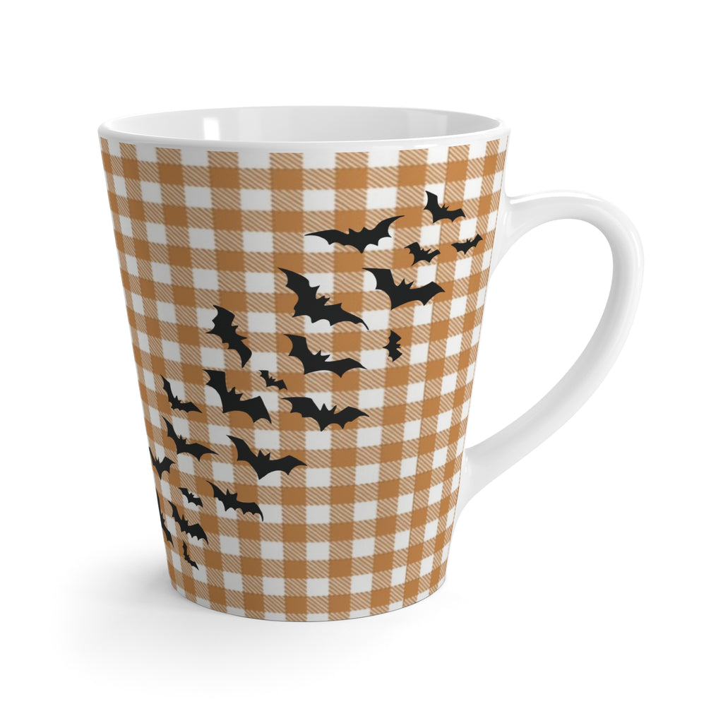 Halloween Skeleton Latte Mug, Spooky Coffee Cup, Fun Fact Mug, Autumn Decor, Gift for Halloween Lovers, Skeleton Theme