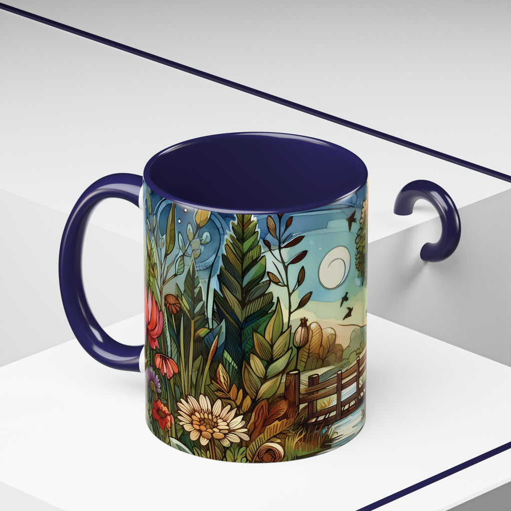 Autumn Fall Fauvism Art Inspired  Coffee Mug - Ideal Gift for Nature Lovers, Cozy Vibes, Morning Routine, Home & Garden Decor, Tea Lovers